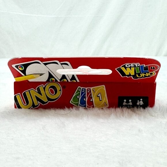 Uno Card Game With Customizable Wild Cards Mattel Brand New & Sealed - Picture 3 of 5